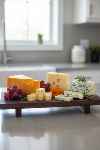 Bambum Bamira Dikdörtgen Küçük Ayaklı Sunum Tahtası B1630