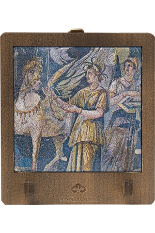 Anadoliamağazacılık Pegasus Mozaiği Seramik Dekoratif Askılık Diğer