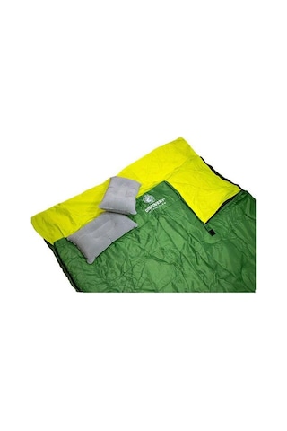Dft Double(190+30)X145cm Yeşil -5 Derece Uyku Tulumu Yeşil