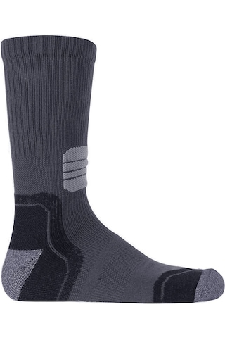 Thermoform Running Çorap Unisex 3'lü Paket Antrasit Renkli
