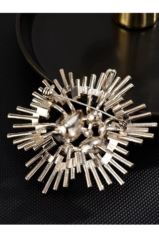 Beautiful Detail Büyük Broş Takı 156713100 Altın Rengi