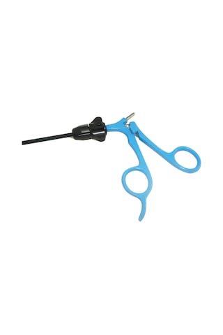 Barışhan Medikal Laparoskopik Reusable Delik Yuvası Pense 5 x 330 MM 40 MM Çene Mavi