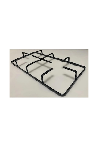 Lexroo 2 Iki Ad Kumtel/luxell Ankastre Set Üstü Ocak Izgarası - 450,5 Mm X 220,5 X 45 Mm Siyah