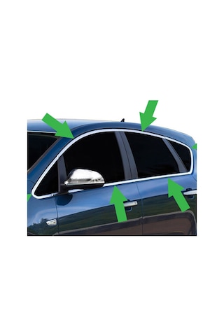 Opel Astra J Krom Tamtur Cam Çerçevesi Kenar Çıtası
