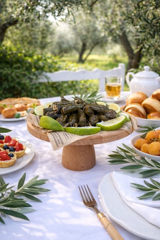 Kayın Ağacı Lucca 25 Cm Ayaklı Yuvarlak Sunumluk Pasta, Kek Ve Kahvaltı Servis Tabağı Açık kahverengi