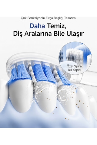 Laifen Wave Pro Transparan Elektrikli Diş Fırçası Transparan