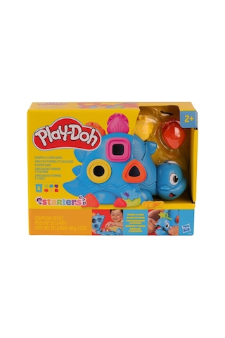 G0491 Play-doh Şekiller Ve Renkler Dino Oyun Seti +3 Yaş Çok Renkli