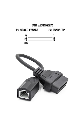 Vgate Icar Honda 3 Pın Kablo