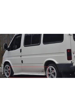 Ford Transit Yan Marşpiyel Yan Etek 1998/2001 - Mat Siyah STR-423