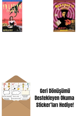 Kanatlı Tehlike Ya Da İblis'in Ziyareti + Marzipan'ın Yükselişi + Okuma Sticker'ları