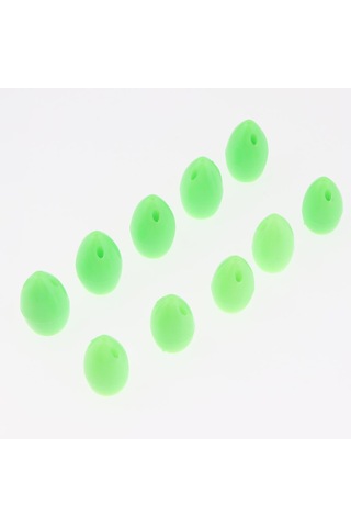 Homyl 10 Parça Bombarda Sbirolino Yüzen Alabalık Poz Yeşil