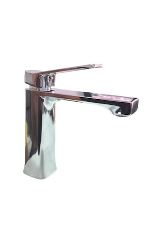 Luxury Faucer Lavabo Bataryası Lüx Krom Çok Renkli