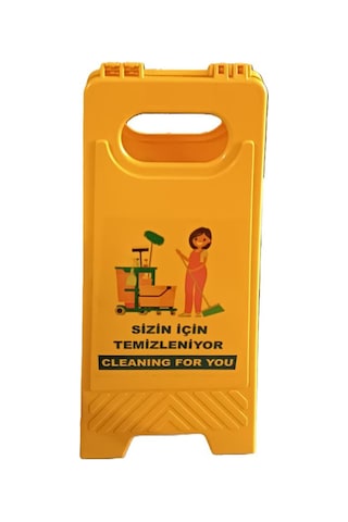 Sizin İçin Temizleniyor Katlanabilir Taşınabilir Levha