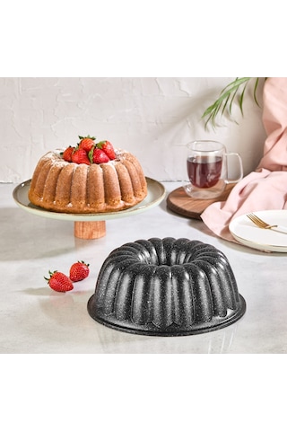 Safir İkili Kek - Tart Kalıbı Siyah