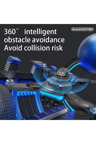 Akıllı 8k Çift Kameralı Katlanabilir Drone, Gps Destekli, Yüksek Hızlı Ve Profesyonel Drone-1449