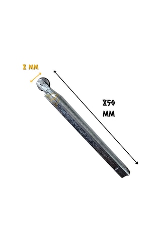 Sgs Seramik Ve Granit Kesme Elması - 8 Mm. - 1 Adet