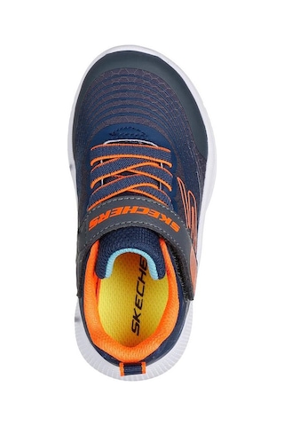 Skechers Microspec Advance Çocuk Spor Ayakkabı - 403926n-9744 Lacivert - Turuncu