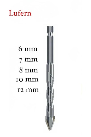 Premium 5 Li Matkap Ucu Elmas Ahşap Metal Sac Demir Çelik Delebilen Çok Amaçlı Parça Kırılmaz