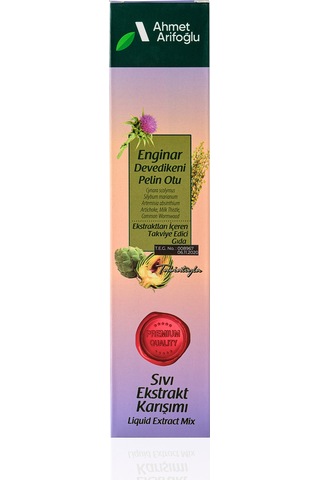 Ahmet Arifoğlu Enginar Devedikeni Pelin Otu Sıvı Ekstraktı 225 ML