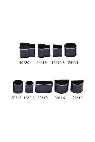 Suntek 1 Kutulu 52 Stil Delik İçi Boş Kesici Punch Seti Deri