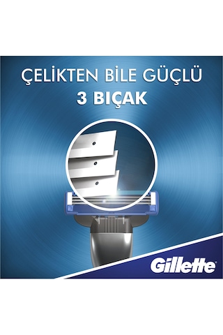 Gillette Mach3 Turbo Yedek Tıraş Bıçağı 3 x 4'lü