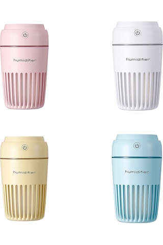 Padalink Hm03 Mavi Taşınabilir Hava Nemlendirici - 300ml Büyük Kapasite, Ultra Sessiz, Renkli Gece Lambası, Otomatik Kapanma Koruma Fonksiyonu