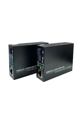 Novacom Nvc-921sw Fiber Optik Media Converter Set 1 ADET