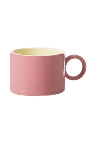 Mudo Home Colourful Kupa - Pembe 205ml Çok Renkli