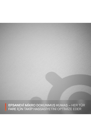 Steelseries Qck Large Gaming Oyuncu Mouse Pad - Beyaz