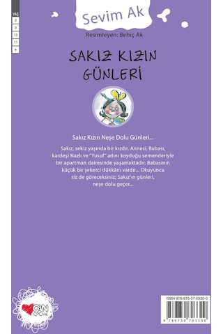 Sakız Kızın Günleri - Sevim Ak - Can Çocuk Yayınları