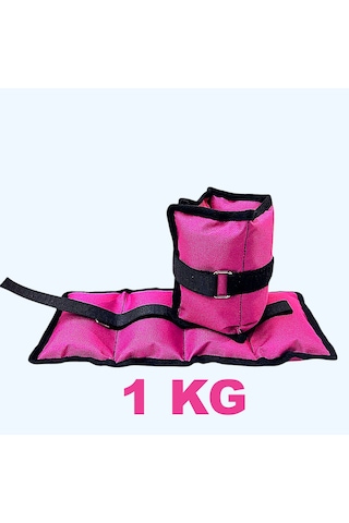 Me&ra Sport 1 Kg X 2 Adet El Ayak Bilek Ağırlık Seti Kum Ağırlık Torbası Pembe