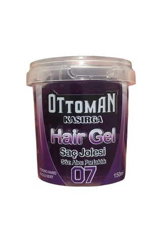 Ottoman Saç Jölesi Güçlü Sert Mor 150 Ml