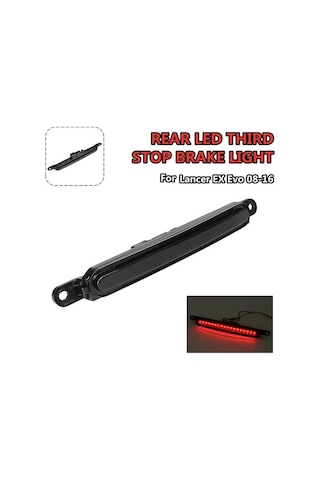 Novahub X Stop Sedan Montaj Mitsubishi Led Lancer Lambası Lambası Için Gövde Fren Evo Arka 3rd 2008-2016 Ma
