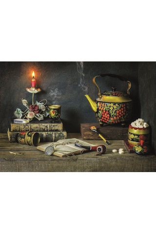 Nova Puzzle 44006 - Çay Molası 1500 Parça Mini Puzzle