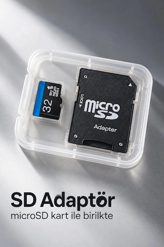 32 Gb Microsd Bellek Kartı Ve Sd Adaptör Seti