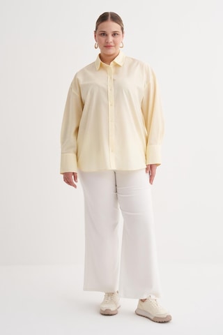 Basic Pamuk Gömlek-6217 Sarı