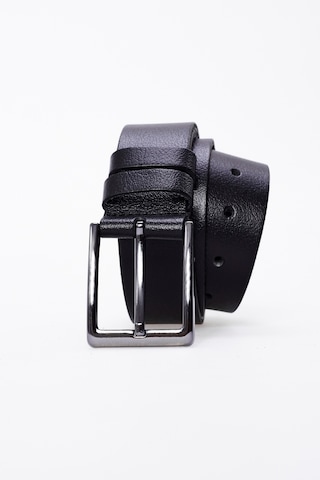 %100 Hakiki Erkek Manda Derisi Kot Kemeri 4 Cm Siyah