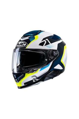 HJC RPHA 71 Hapel MC3H Kapalı Motosiklet Kaskı Lacivert - Sarı