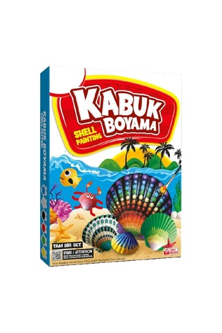 Hayal Sepeti Kabuk Boyama Seti, Deniz Kabuğu Boyama, Shell Painti