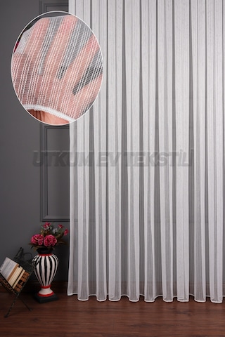 Çelik Armür Düz Tül Perde Akdz 994