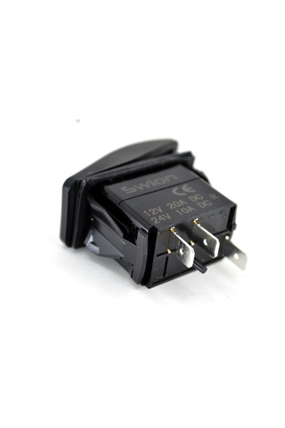 Marine Karavan Anahtar 12v 24v Kırmızı Işıklı Carling Switch 1-0