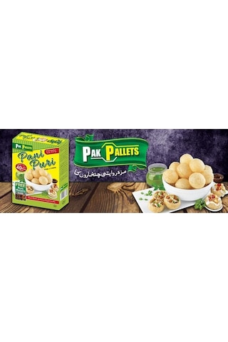 Yelpaze Pani Puri (Golgappa) Çıtır Hamur Topları 150 G