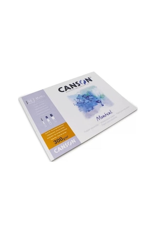 Canson Montval Suluboya Blok 24 32cm 12 Yaprak 300gr