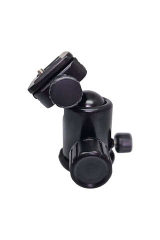 Ayex Kh-02 Tripod Kafa Ball Head, 360 Dönebilen, 10kg Taşıma Kapasiteli, Hızlı Bağlantı Plakalı, 1/4" Vida Uyumlu