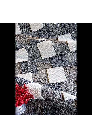 Hoom Rugs Togo 7513 Antrasit İskandinav Halı