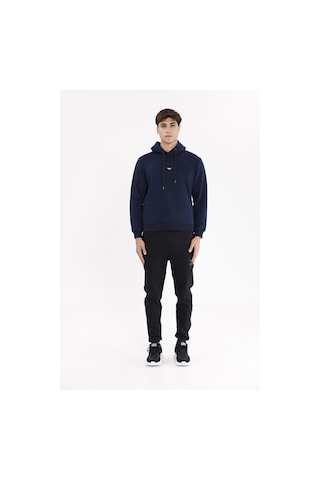 Rowinger Kanguru Cepli Ayarlanabilir Kapüşonlu Sweatshirt Navyblue