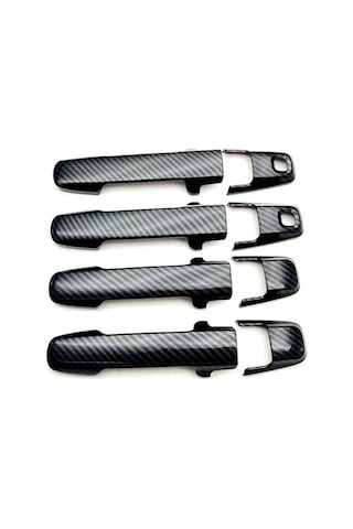 Besthome1 Suzuki Hustler Için Mr52s/mr92s 2020-2022 Araç Karbon Fiber Kapı Kapağı Kapak Trim Dekora