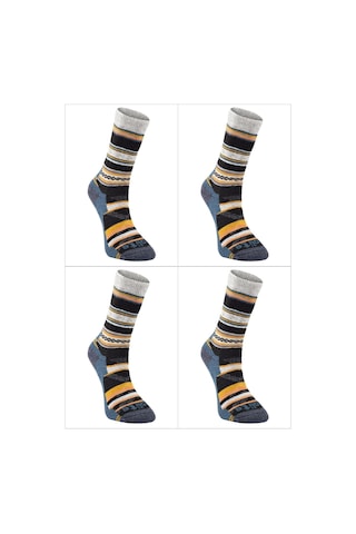 Sportlife Nord Merino Winter Çorap-turuncu 4'lü Set Turuncu
