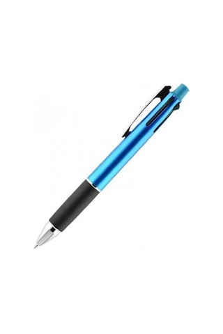 Uni Jetstream 4&1 Multi Fonksiyonlu Kalem Light Blue