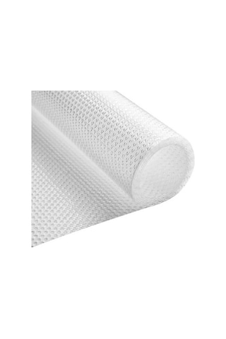 Sermat Eva Şeffaf Kaydırmaz Raf Dolap Ve Çekmece Örtüsü 45cm 5 Metre Beyaz